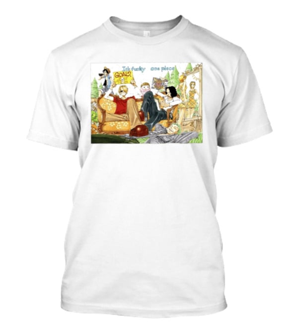 It's Funky One Piece Anime Crew And Goal Adventure T-Shirt