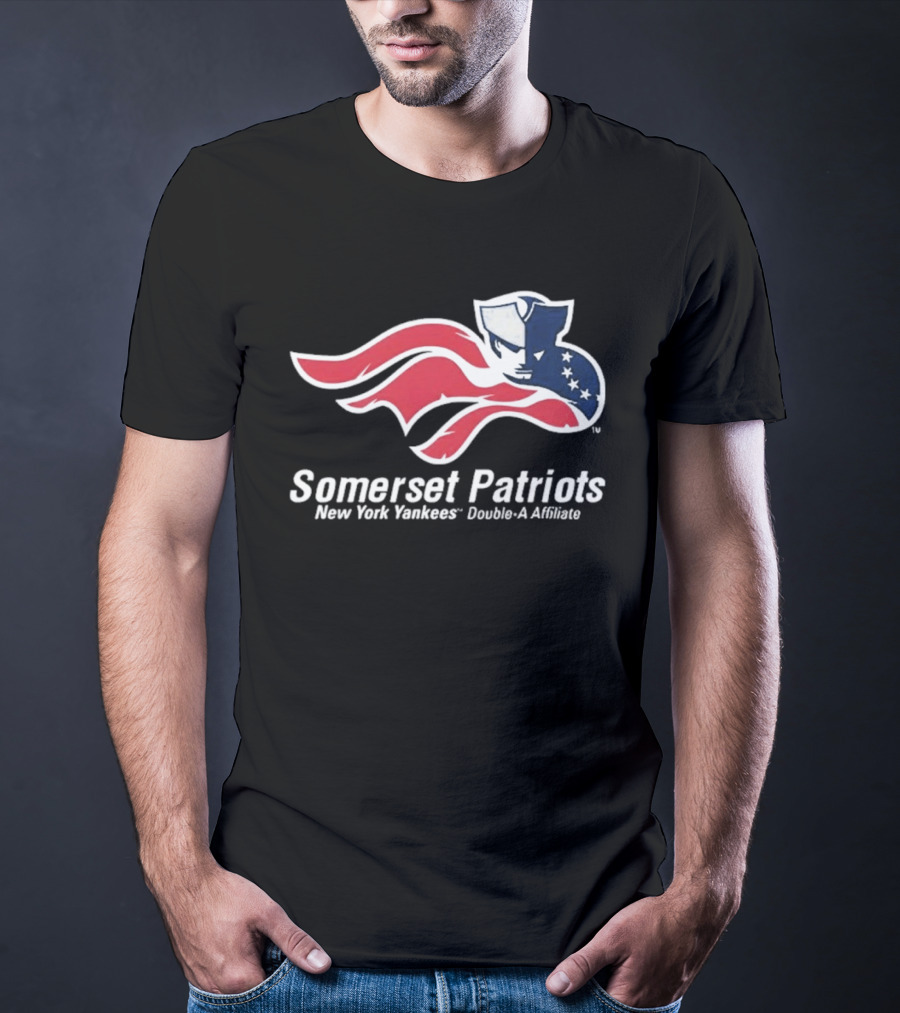 2026 Somerset Patriots New York Yankees Double A Affiliate Giveaway T-Shirt