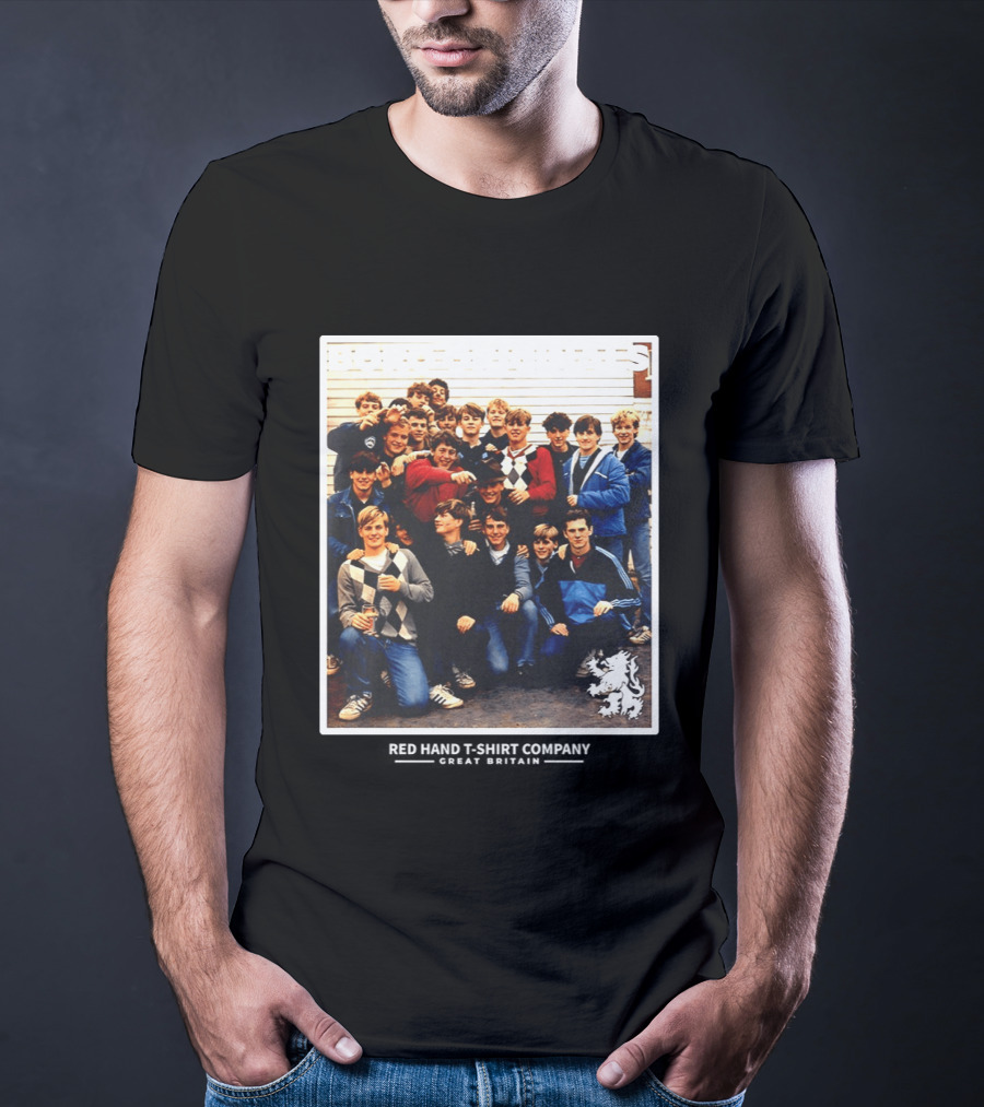 Boro Originals Red Hand Holgate End 1986 Lion Crest T-Shirt