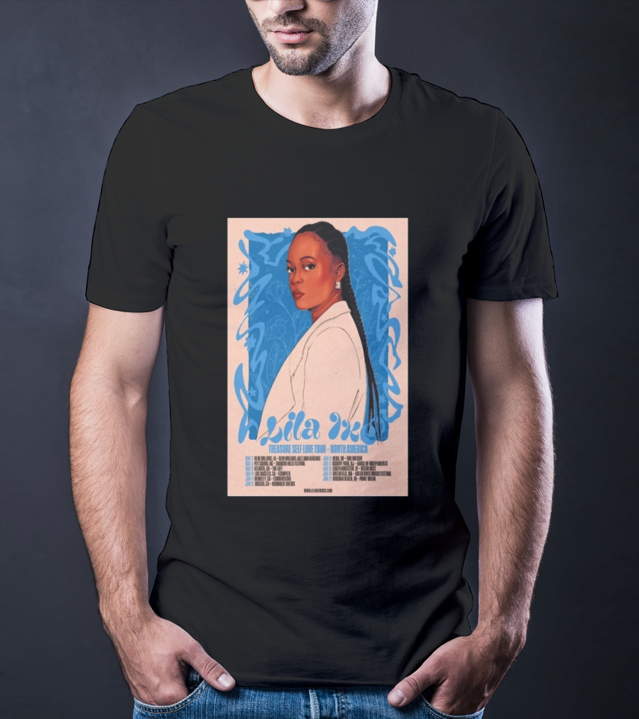 Lila Ike Treasure Self Love Tour North America 2026 T-Shirt