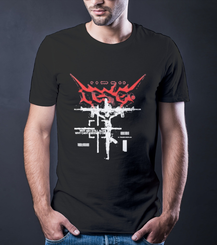 Dealer Trigger Discipline 3D Red Text Elements And Diagram T-Shirt