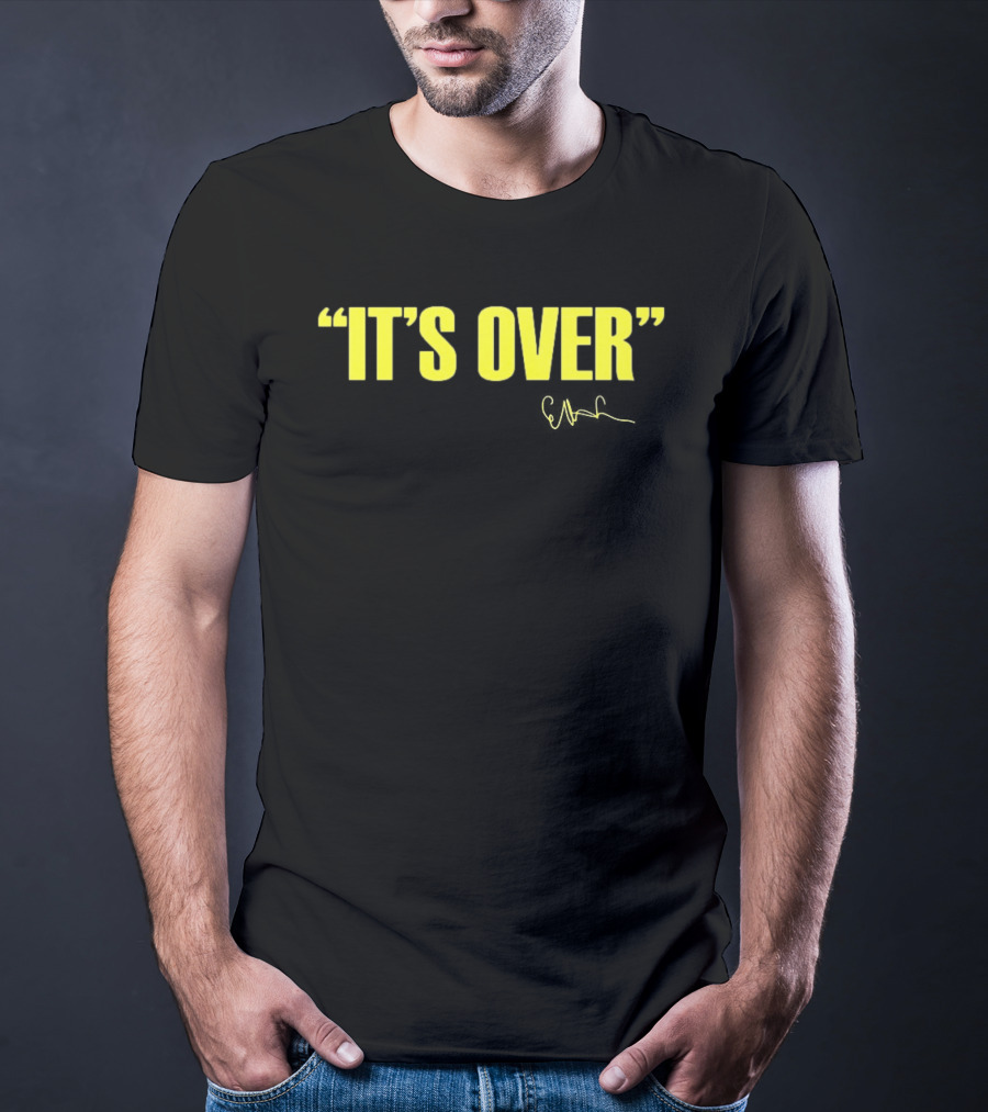 IT'S OVER" Elliot Cadeau Michigan Wolverines Basketball T-Shirt