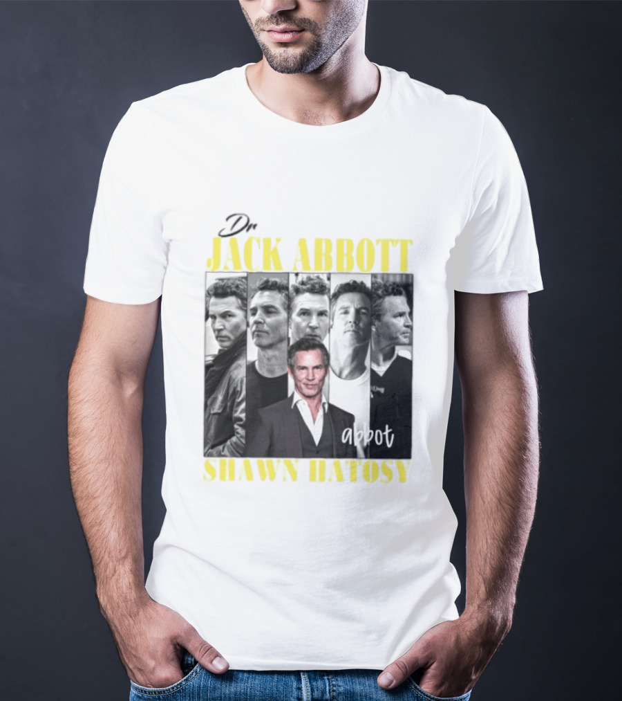 Dr Jack Abbott Shawn Hatosy Multiscene Portrait Compilation T-Shirt