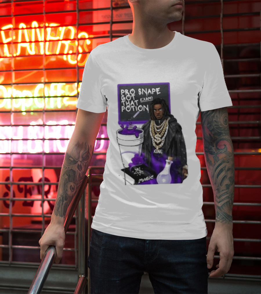 Pro Snape Got That Potion Magic Hip Hop Exam King T-Shirt