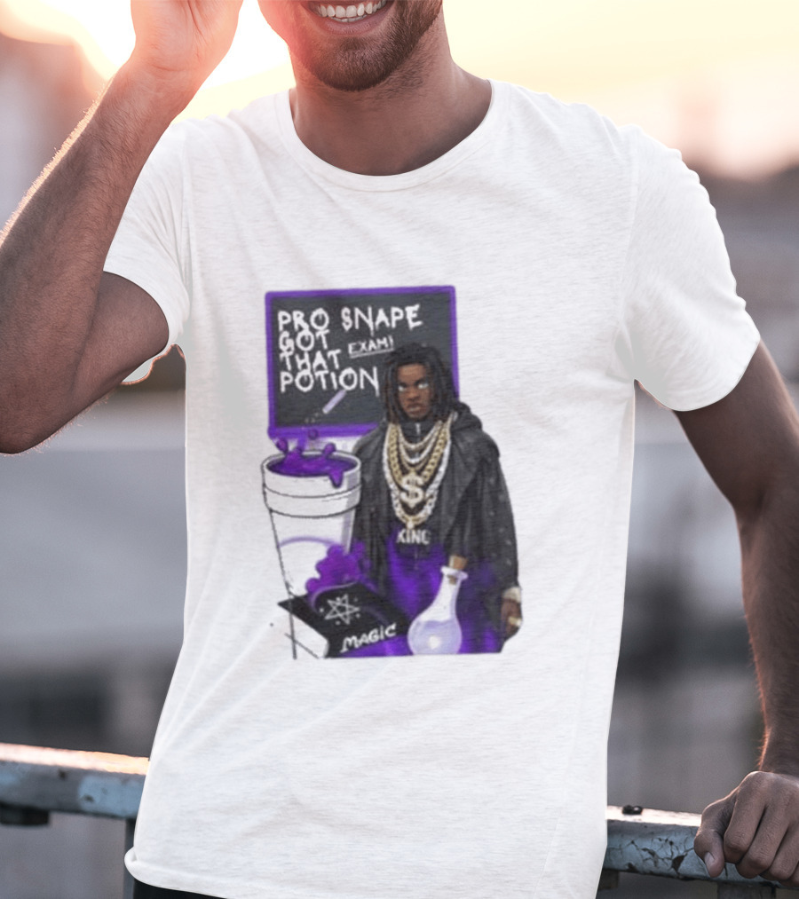 Pro Snape Got That Potion Magic Hip Hop Exam King T-Shirt