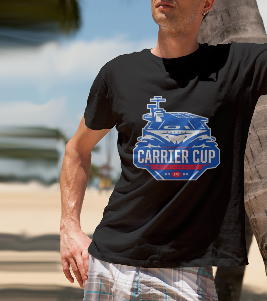 USS Yorktown Carrier Cup South Carolina SFC 2026 Tournament T-Shirt