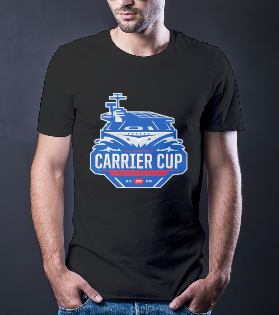 USS Yorktown Carrier Cup South Carolina SFC 2026 Tournament T-Shirt