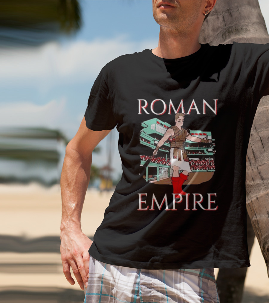 Roman Empire Anthology Boston Red Sox Fenway Park Roman Anthony T-Shirt