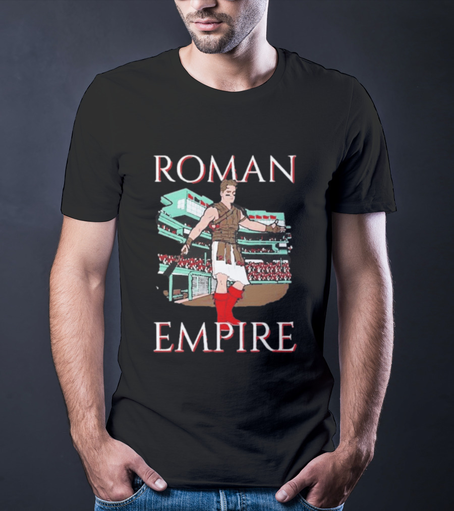 Roman Empire Anthology Boston Red Sox Fenway Park Roman Anthony T-Shirt