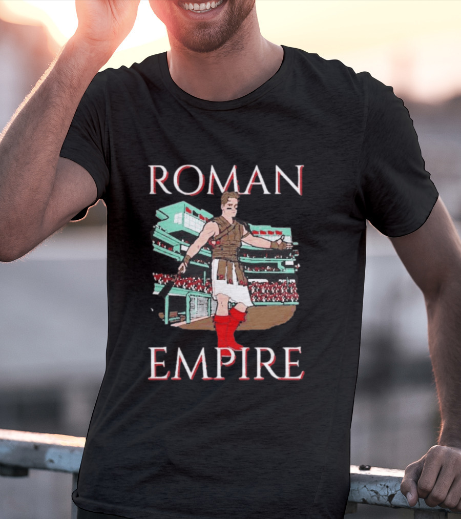 Roman Empire Anthology Boston Red Sox Fenway Park Roman Anthony T-Shirt
