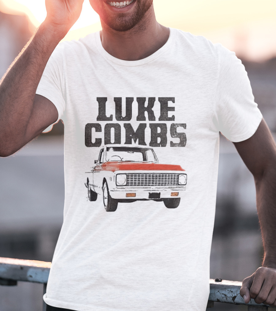 Luke Combs Vintage Truck Retro Style Iconic Country Music Merch T-Shirt