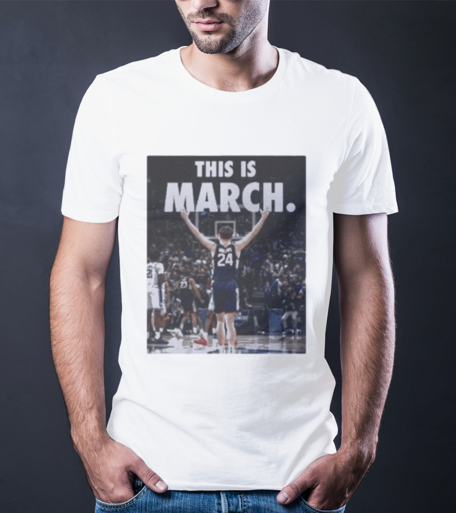 This Is March Braylon Mullins The Shot Uconn Clutch Basketball Moment T-Shirt