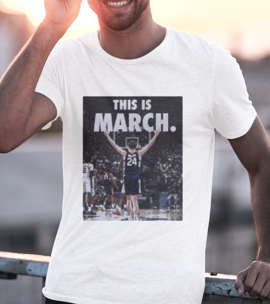 This Is March Braylon Mullins The Shot Uconn Clutch Basketball Moment T-Shirt