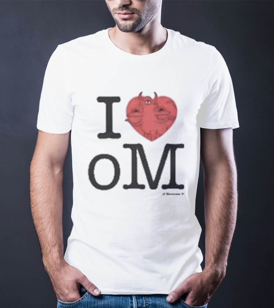 Polyvinyl Records Of Montreal I Love Om Heart Tomato Face T-Shirt