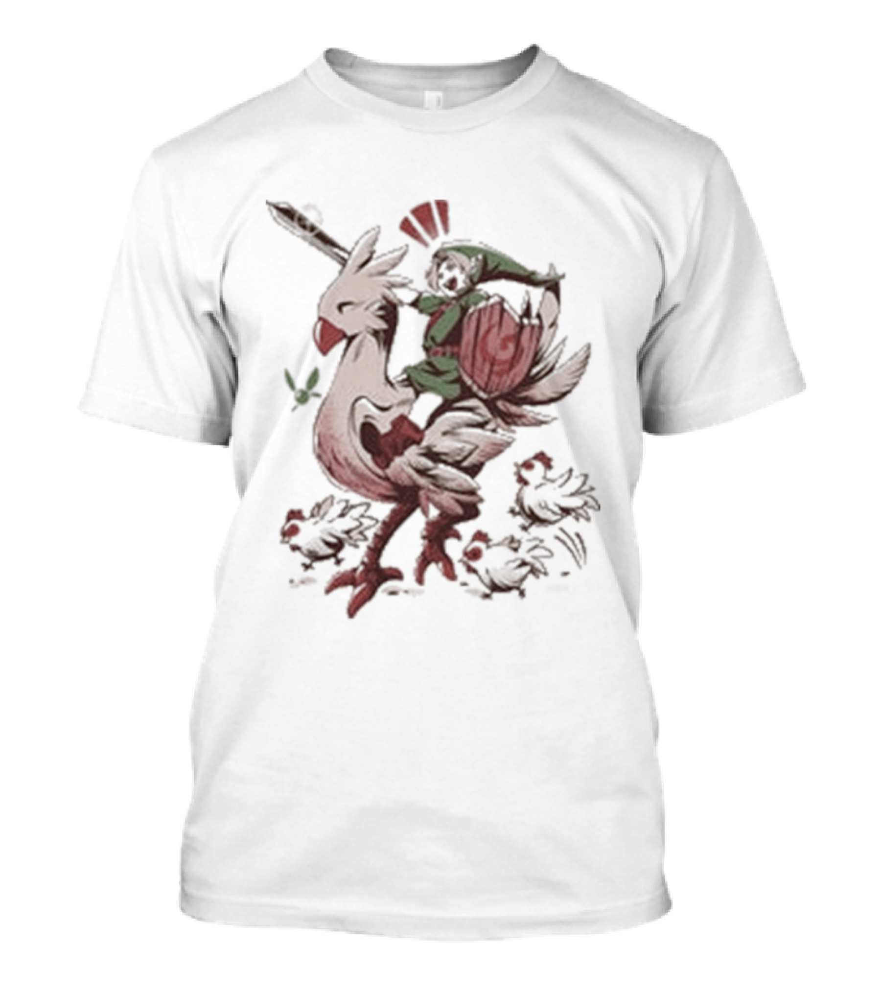 Birds Of A Feather Pop Culture Wizard Fantasy Bird Rider T-Shirt