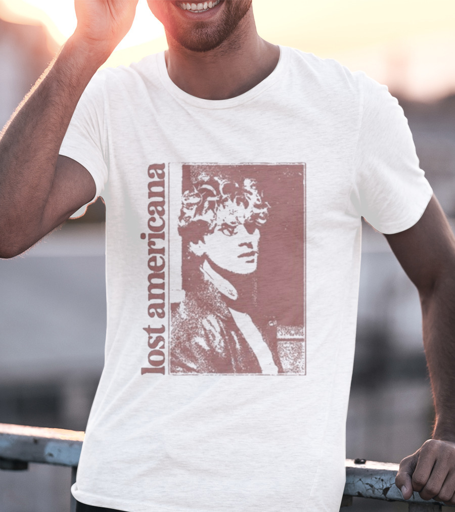 Lost Americana Mgk Retro Style Image T-Shirt