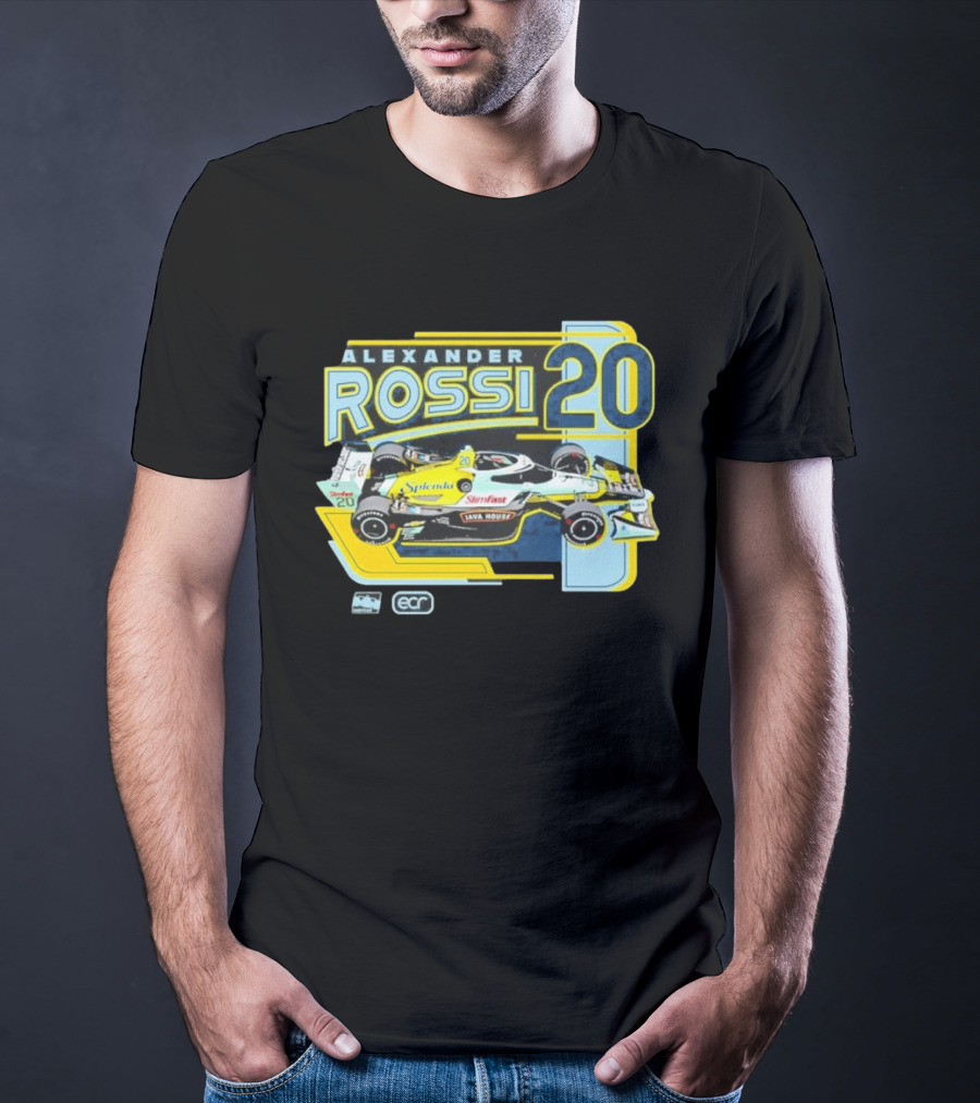 Alexander Rossi 2026 Splenda Sunfast Lava House Car ECR Racing 20 T-Shirt