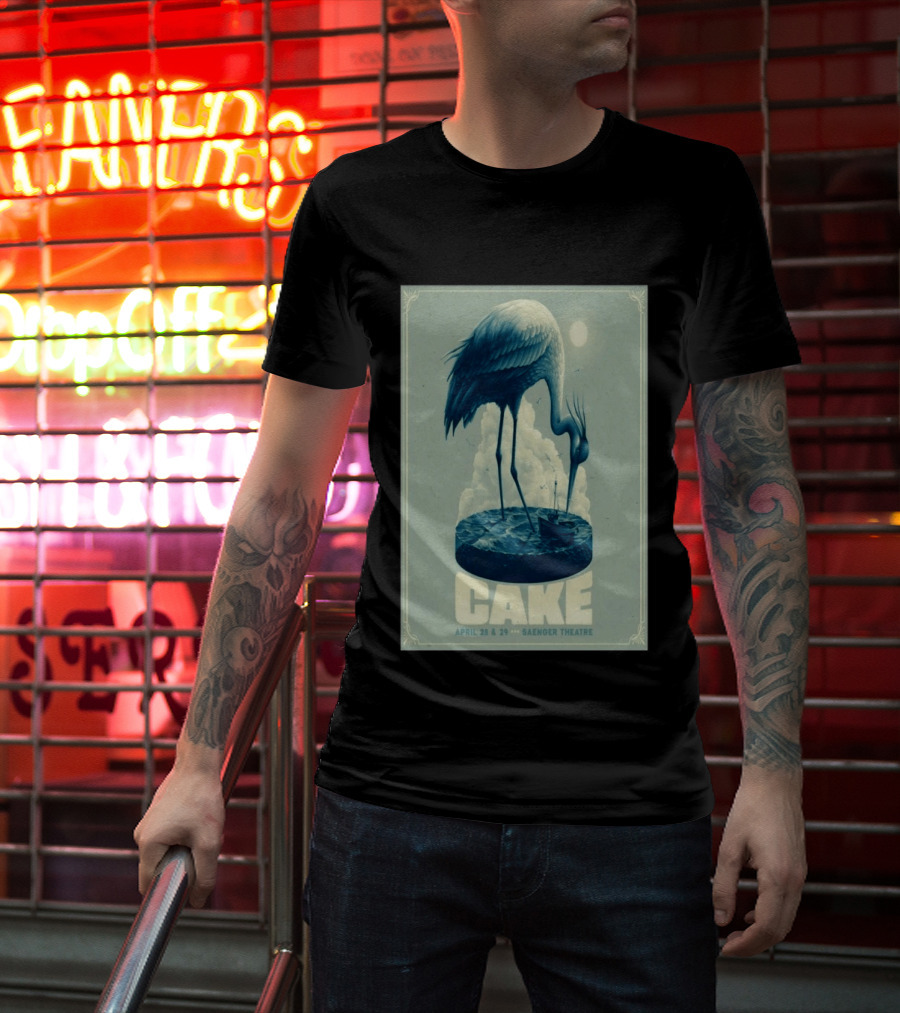 CAKE April 28 & 29 Saenger Theatre New Orleans LA 2026 T-Shirt