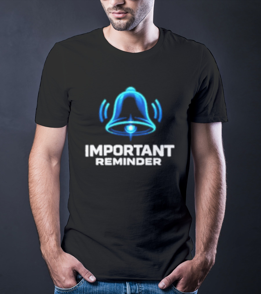 Elon Musk Important Reminder Bell T-Shirt