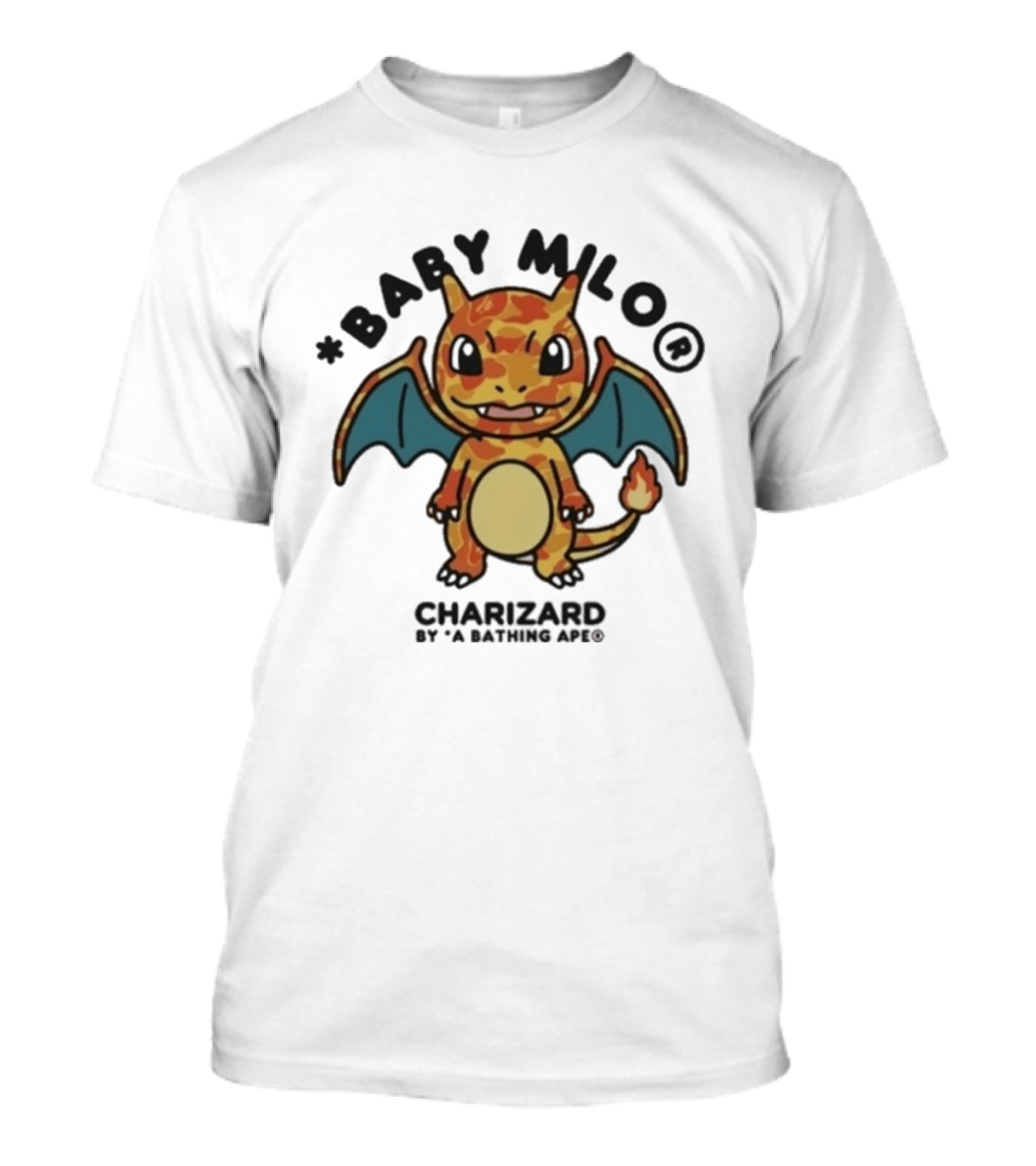 Baby Milo Charizard By A Bathing Ape 2026 Edition T-Shirt