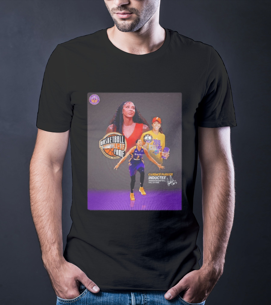 Candace Parker Basketball Hall Of Fame Inductee 2016 Champion Sparks T-Shirt