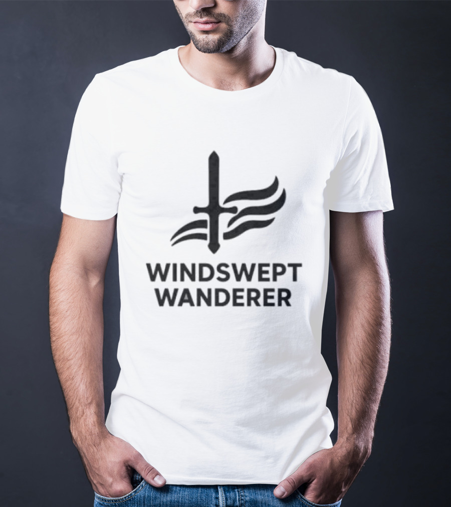 Windswept Wanderer Sword Grace Wuxia T-Shirt
