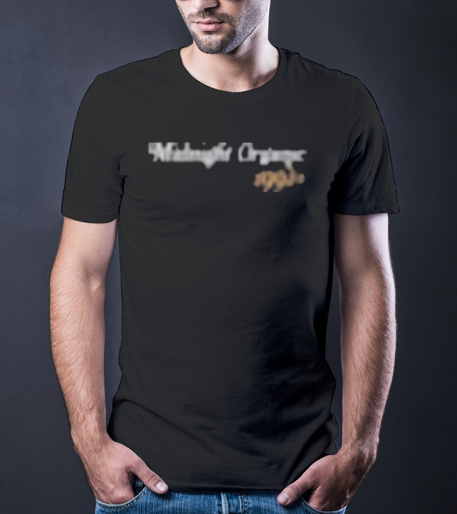 Midnight Organic Healthy Waffle Long Sleeve Eco Friendly T-Shirt