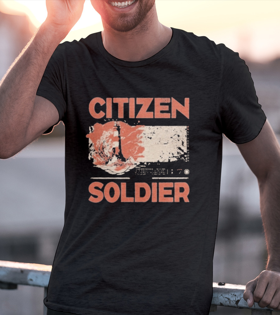 Citizen Soldier Save Your Story Torn Paper Distressed T-Shirt