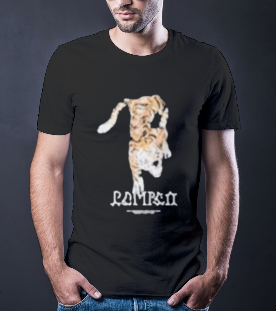 Pompeii Tiger Jumping T-Shirt