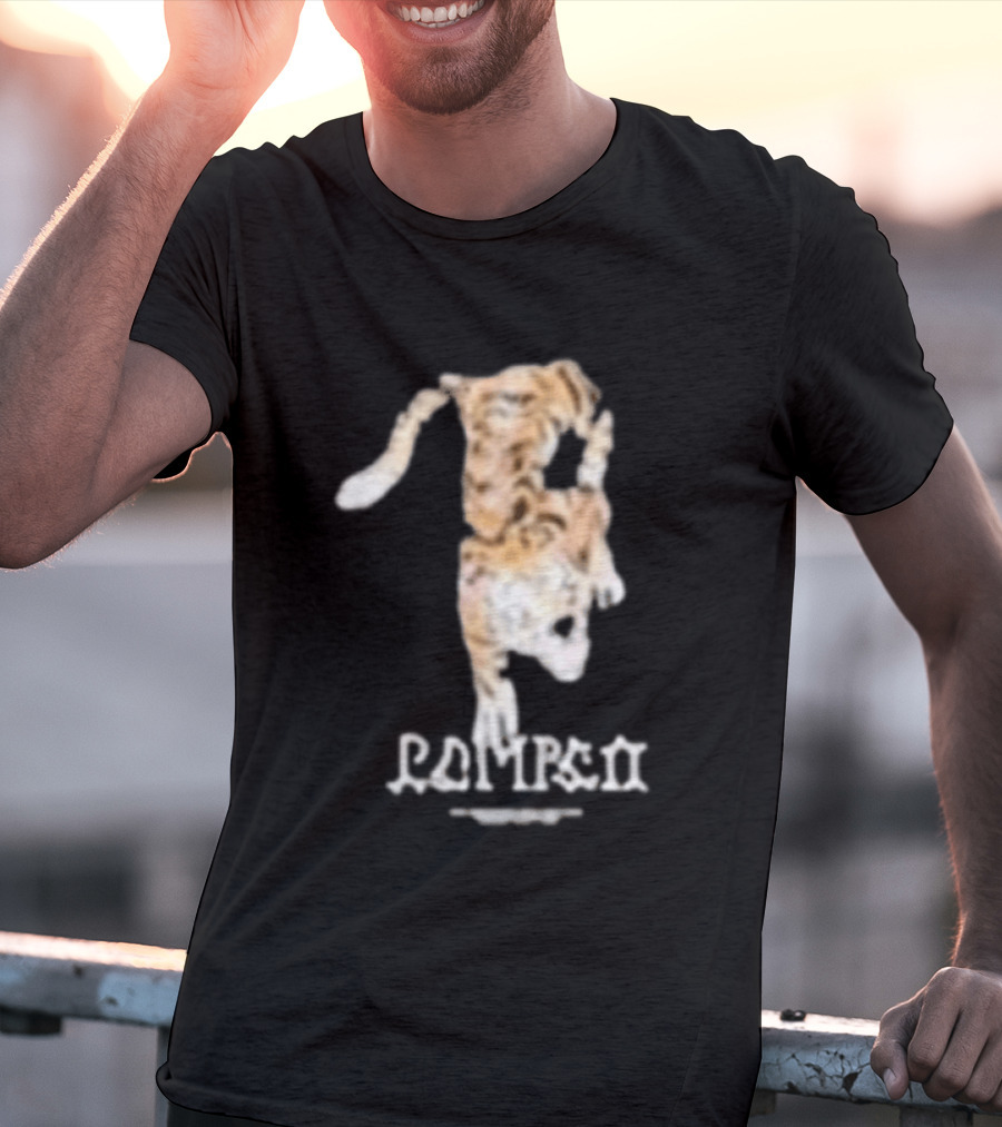 Pompeii Tiger Jumping T-Shirt