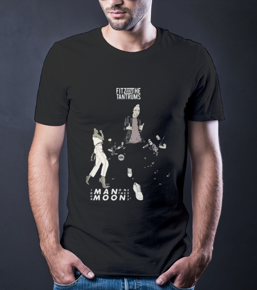Fitz And The Tantrums Man On The Moon Band Dance Scene T-Shirt