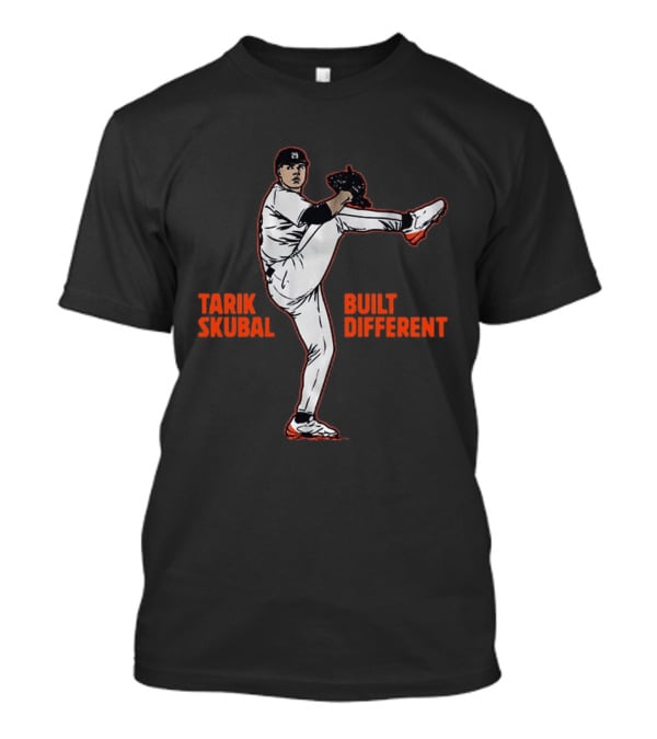 Tarik Skubal Built Different Baseball Pitcher 29 T-Shirt