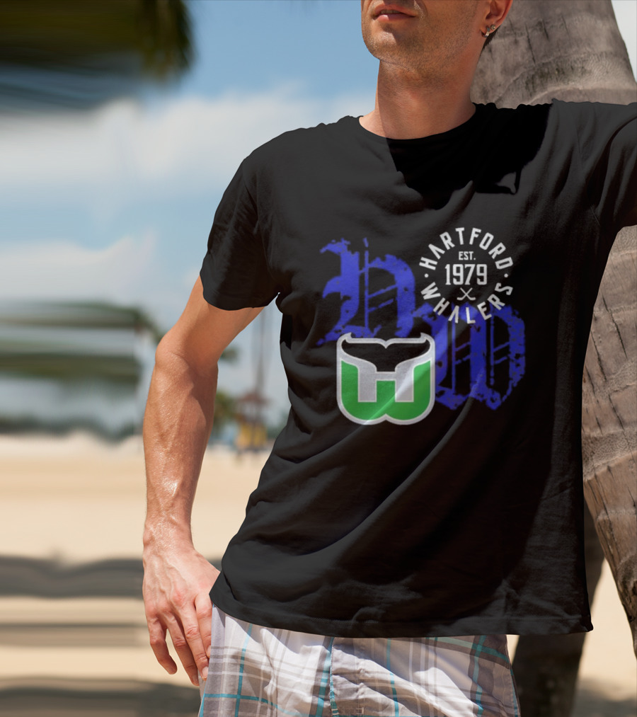 Hartford Whalers Est. 1979 NHL Iconic Team T-Shirt