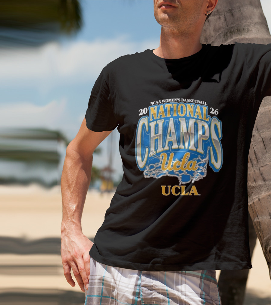 NCAA Women's Basketball 2026 National Champs UCLA Bruins T-Shirt