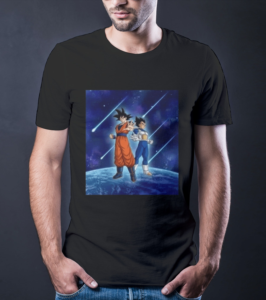 Dragon Ball Games Battle Hour 2026 Dokkan Battle Goku Vegeta Space Adventure T-Shirt