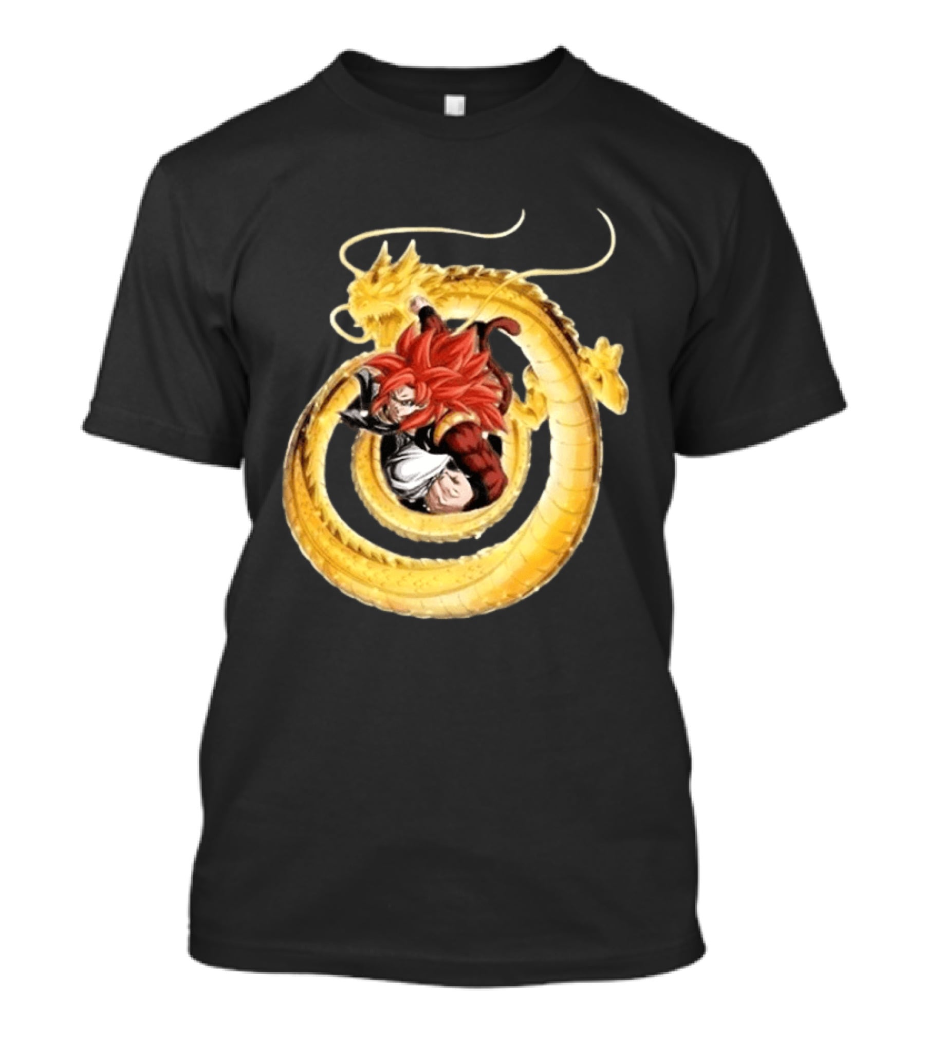 Dragon Ball Games Battle Hour 2026 Dokkan Battle Super Saiyan 4 Gogeta Shenron T-Shirt