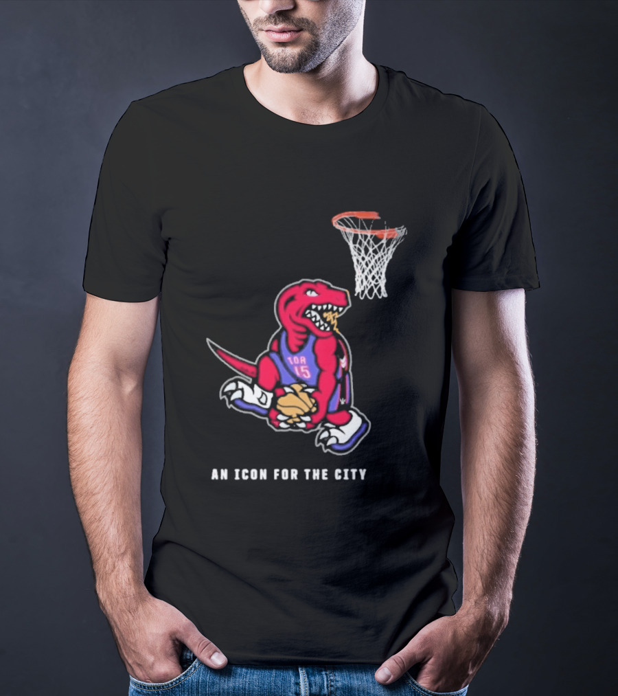 Toronto Raptors Vince Carter An Icon For The City Basketball Legend T-Shirt