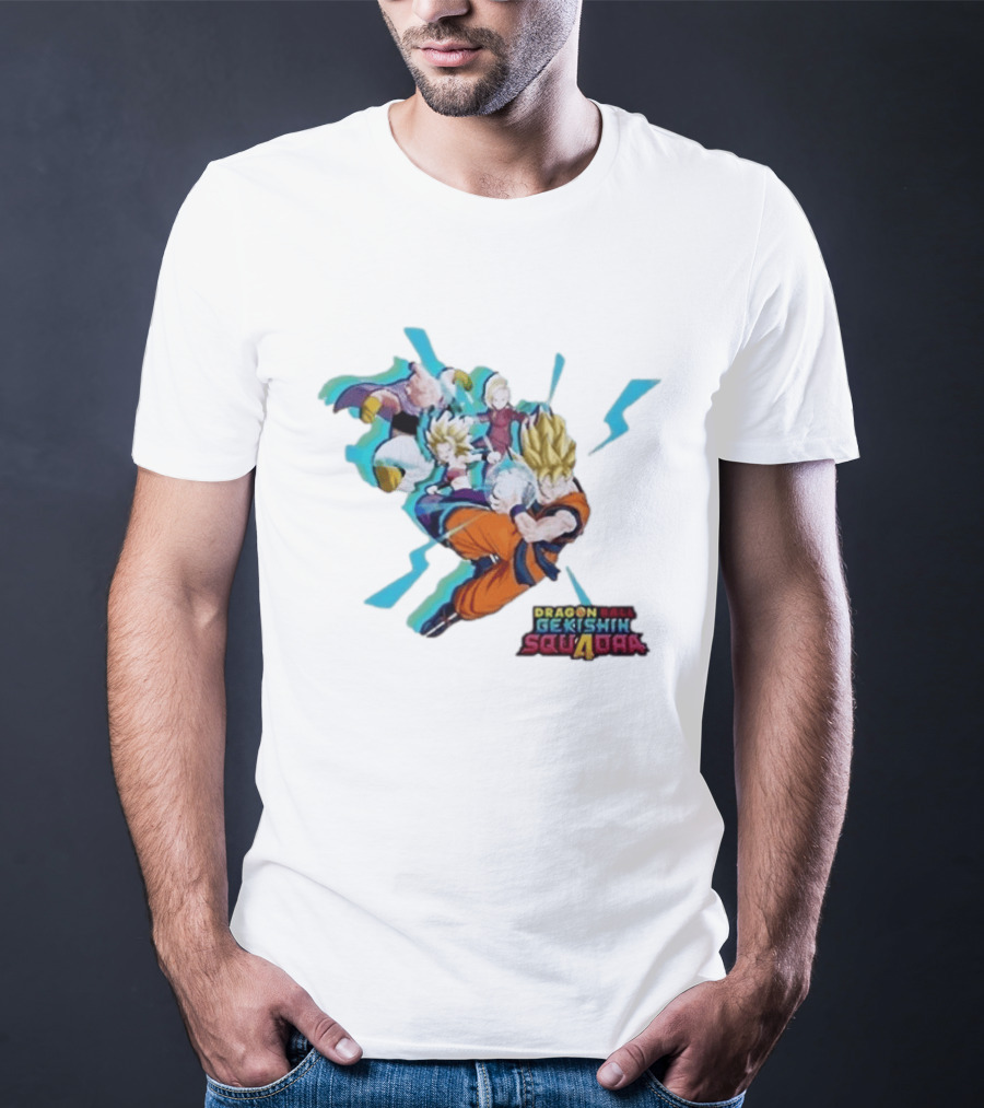 Dragon Ball Gekishin Squadra 2026 Games Battle Hour Characters T-Shirt