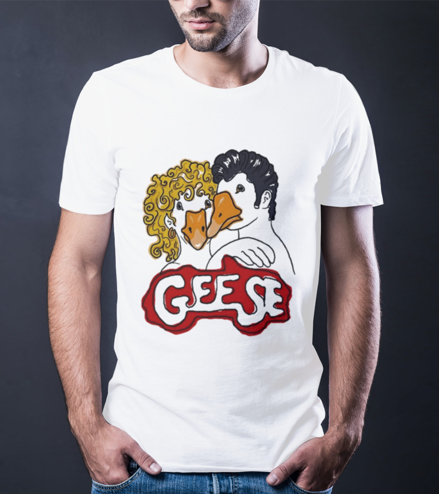Grease Inspired Lonely Club Geese With Duck Faces T-Shirt