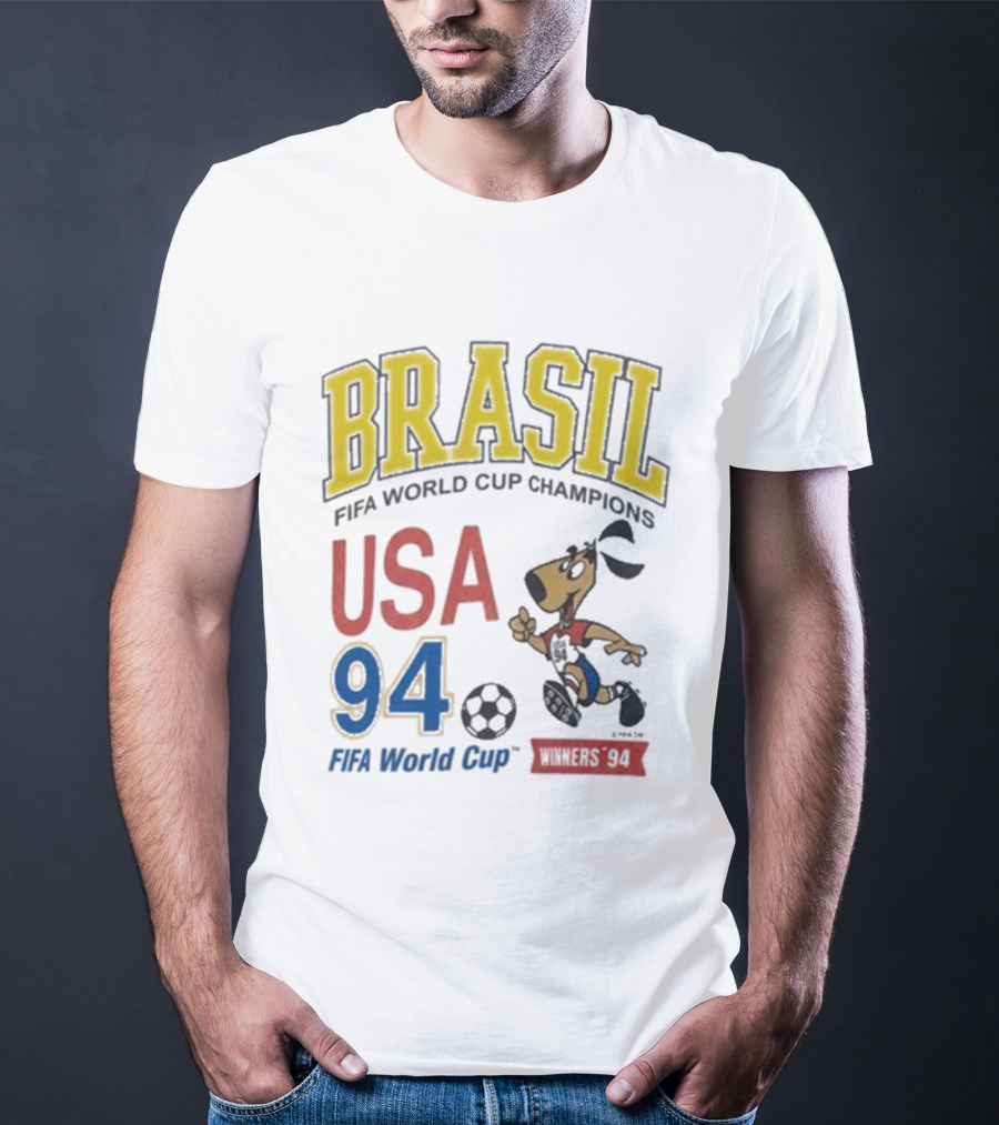 BRAZIL FIFA World Cup Champions USA 94 T-Shirt