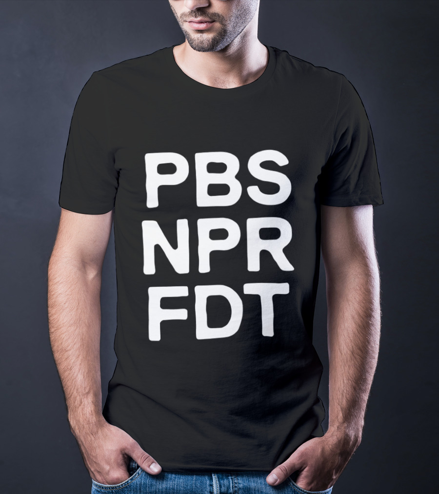 Resist PBS NPR FDT T-Shirt