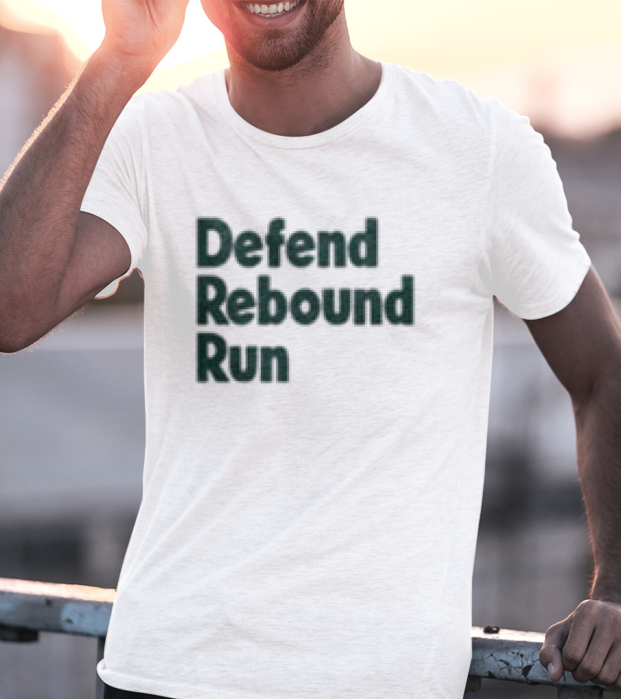 Barstool Sports Defend Rebound Run Pocket Phrase T-Shirt
