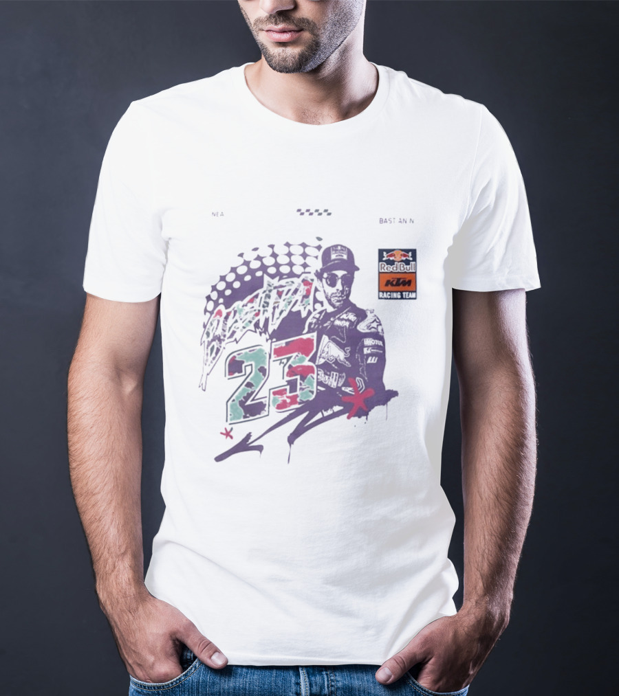Enea Bastianini 23 Red Bull KTM Racing Team T-Shirt
