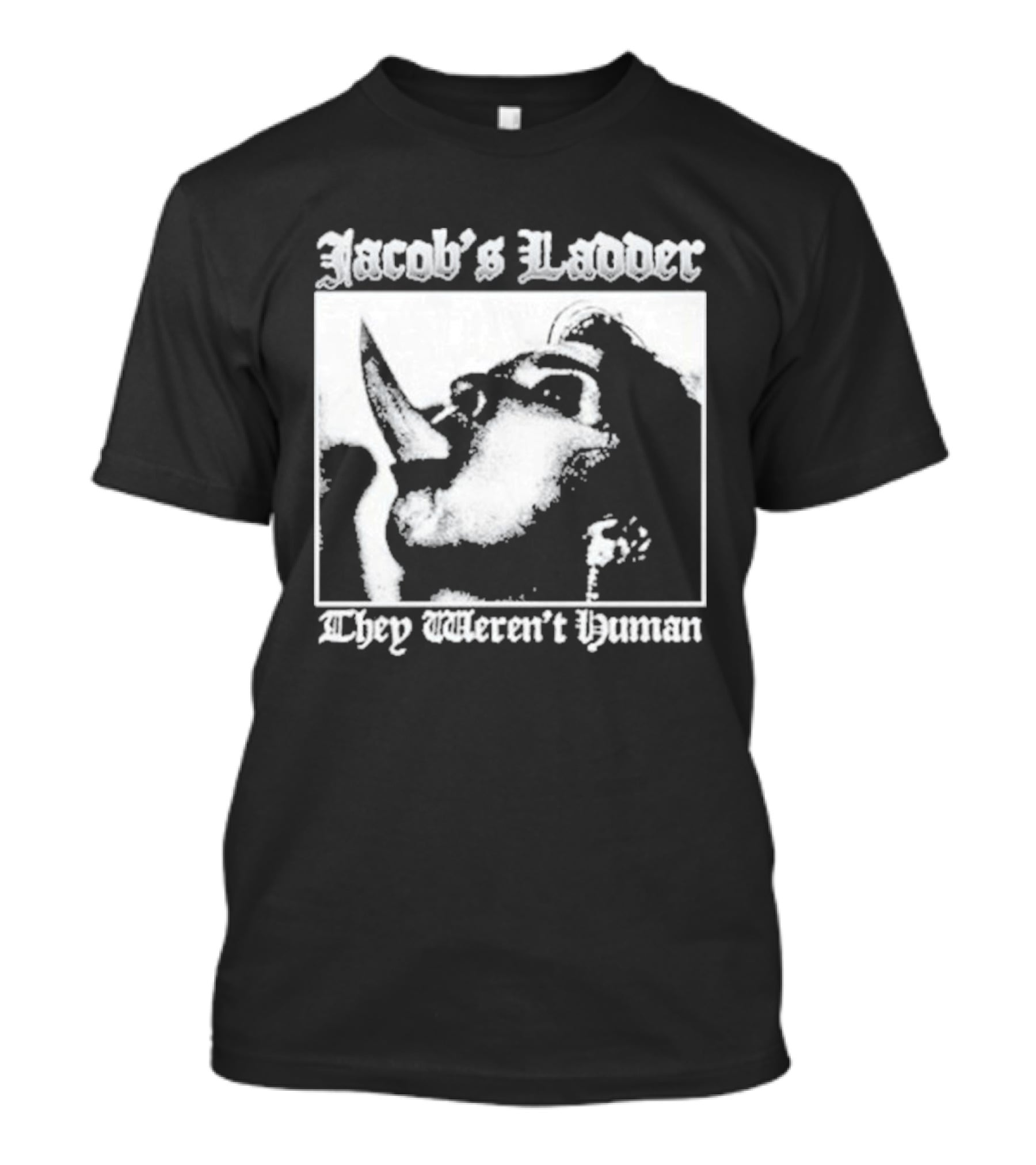 Jacob's Ladder 1990 Cult They Weren't Human Face Montage T-Shirt
