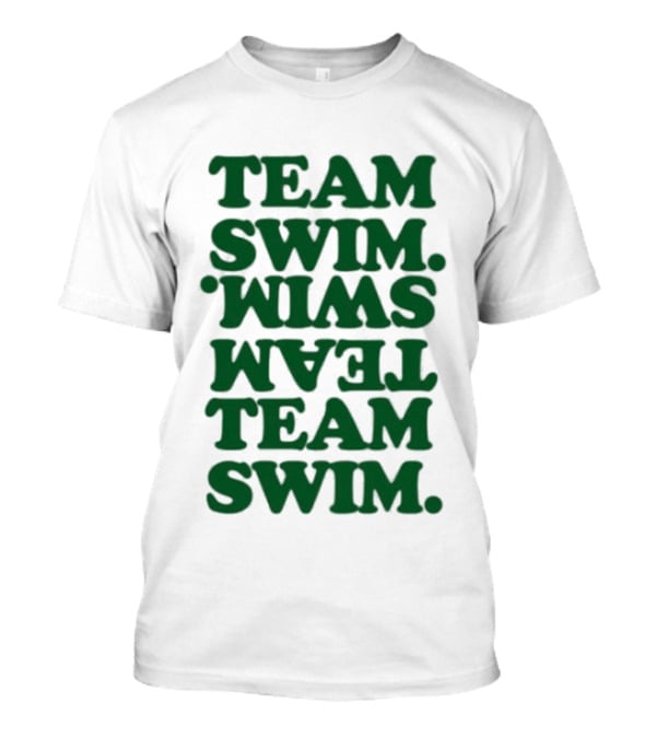 Johnnyswim Team Swim Team Swim Text Stacked T-Shirt