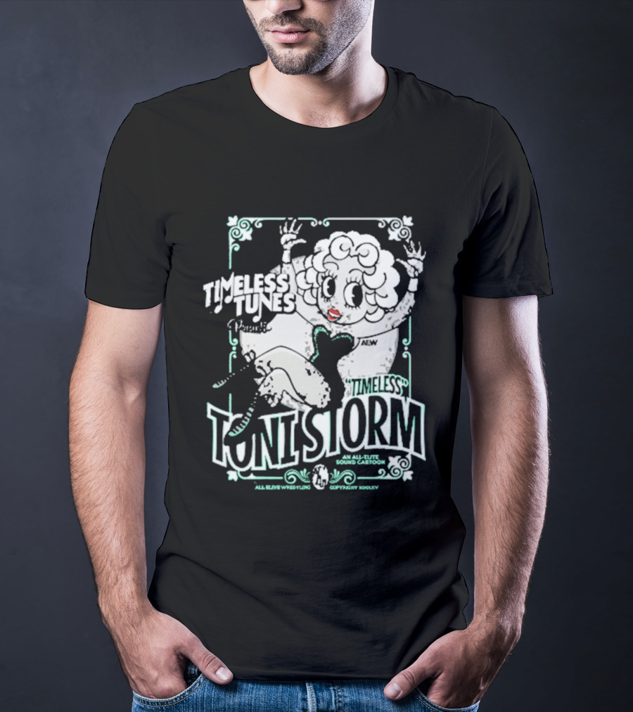 Timeless Tunes Toni Storm St. Paddy's Day 2026 Triblend T-Shirt