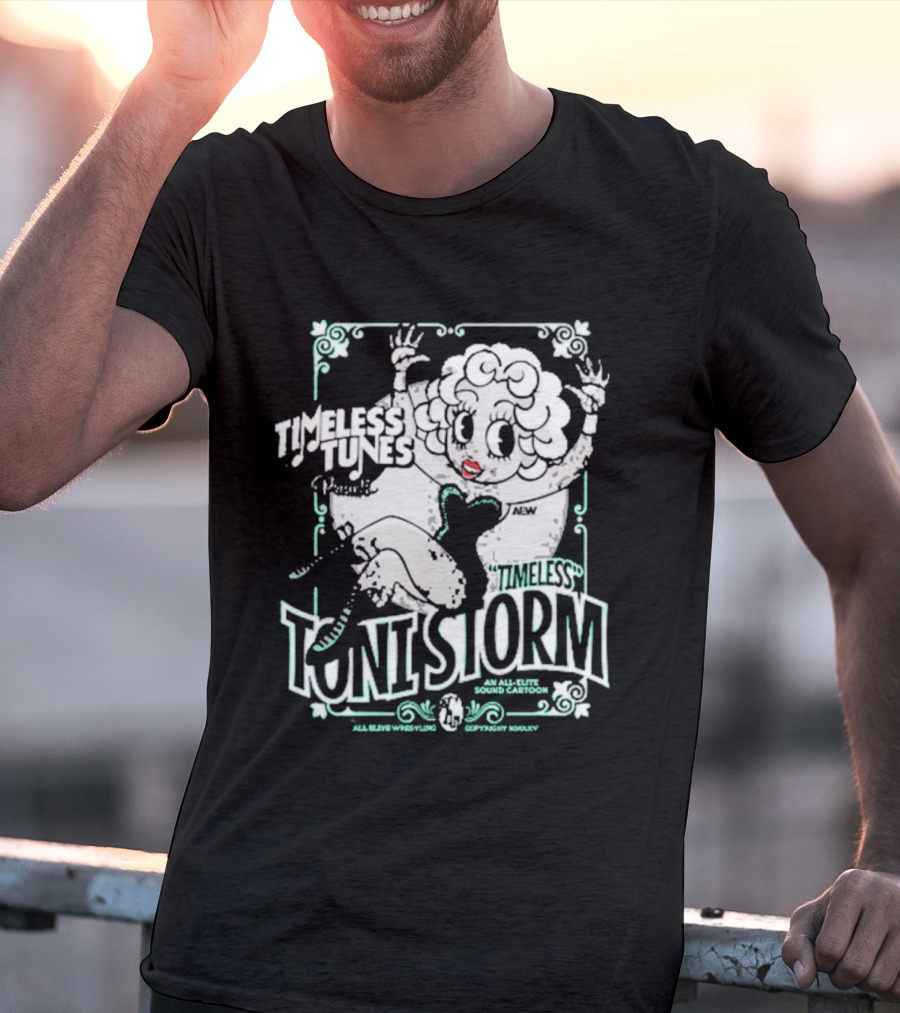 Timeless Tunes Toni Storm St. Paddy's Day 2026 Triblend T-Shirt