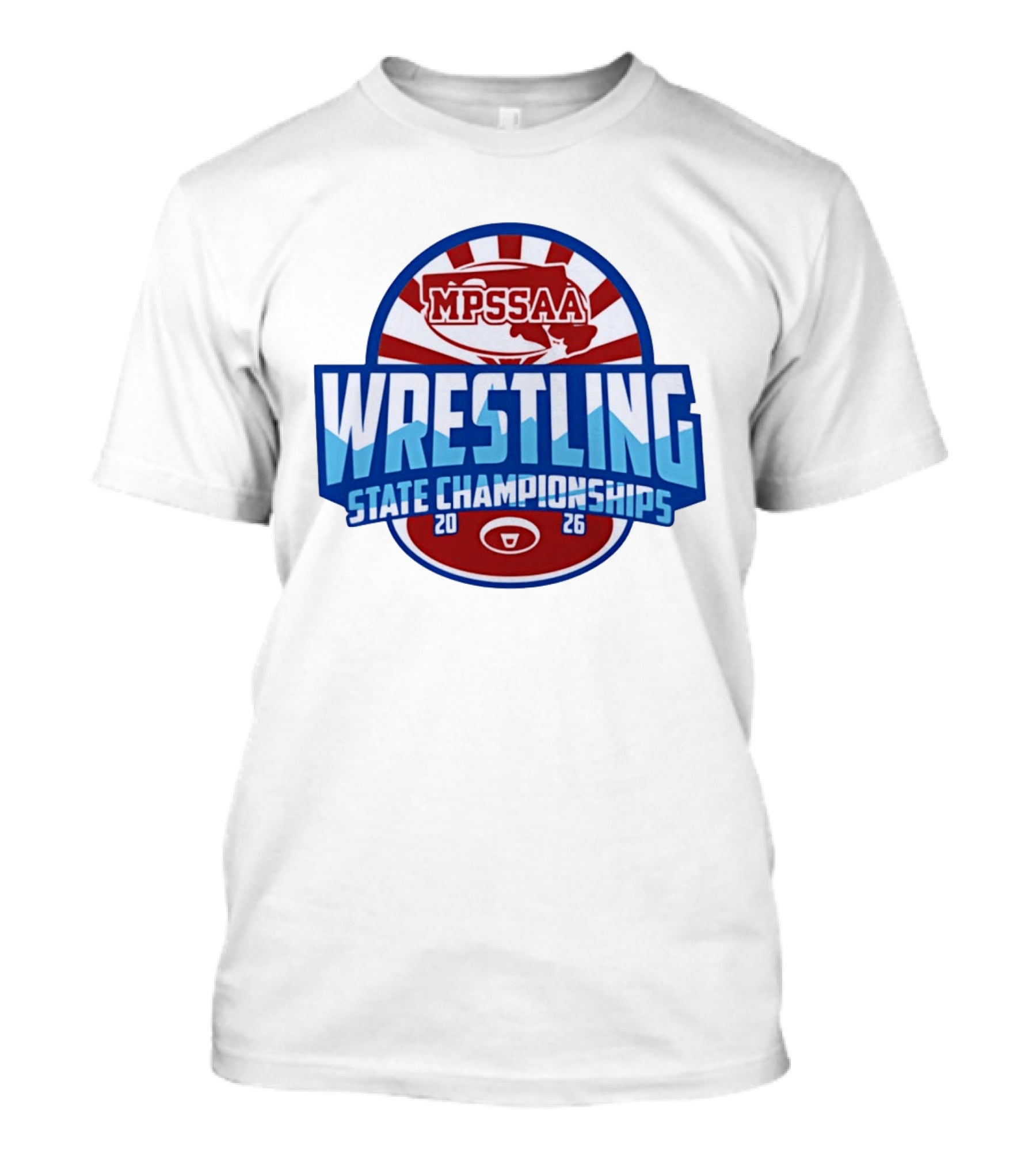 MPSSAA Wrestling State Championships 2026 T-Shirt