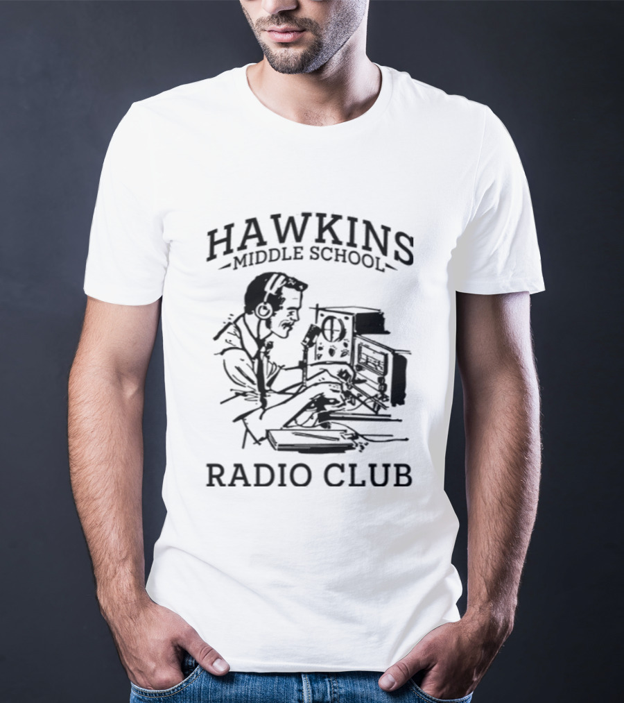 Hawkins Middle School Radio Club Stranger Things T-Shirt