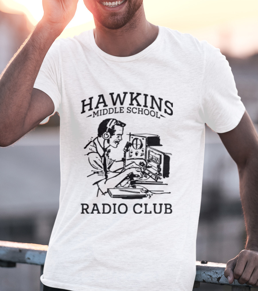Hawkins Middle School Radio Club Stranger Things T-Shirt